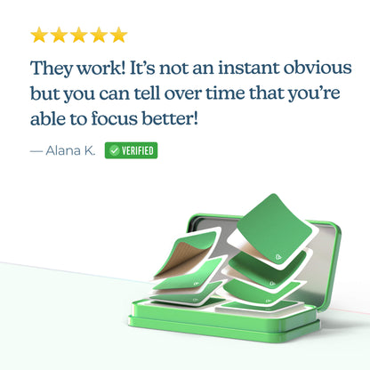 Stay Focused Patches +  1 Refill