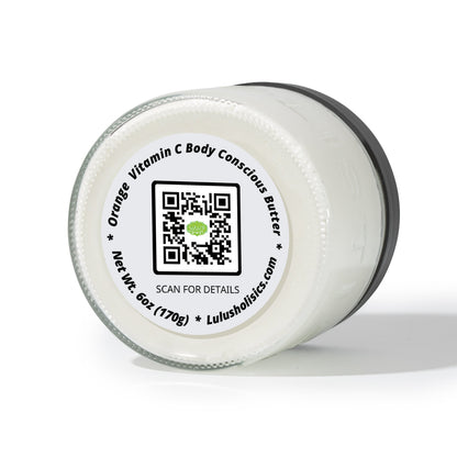 Orange Vitamin C Whipped Mango Body Butter – Non-Greasy, Radiant Skin