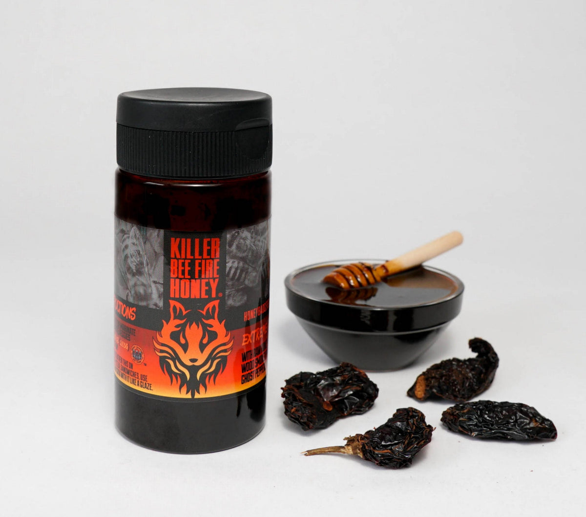 Killer Bee - Miel de fuego - Totalmente natural - Miel picante