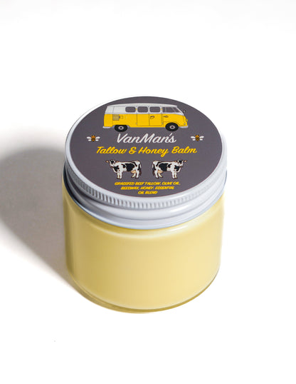 VanMan's Jumbo Tallow & Honey Balm - 6 oz