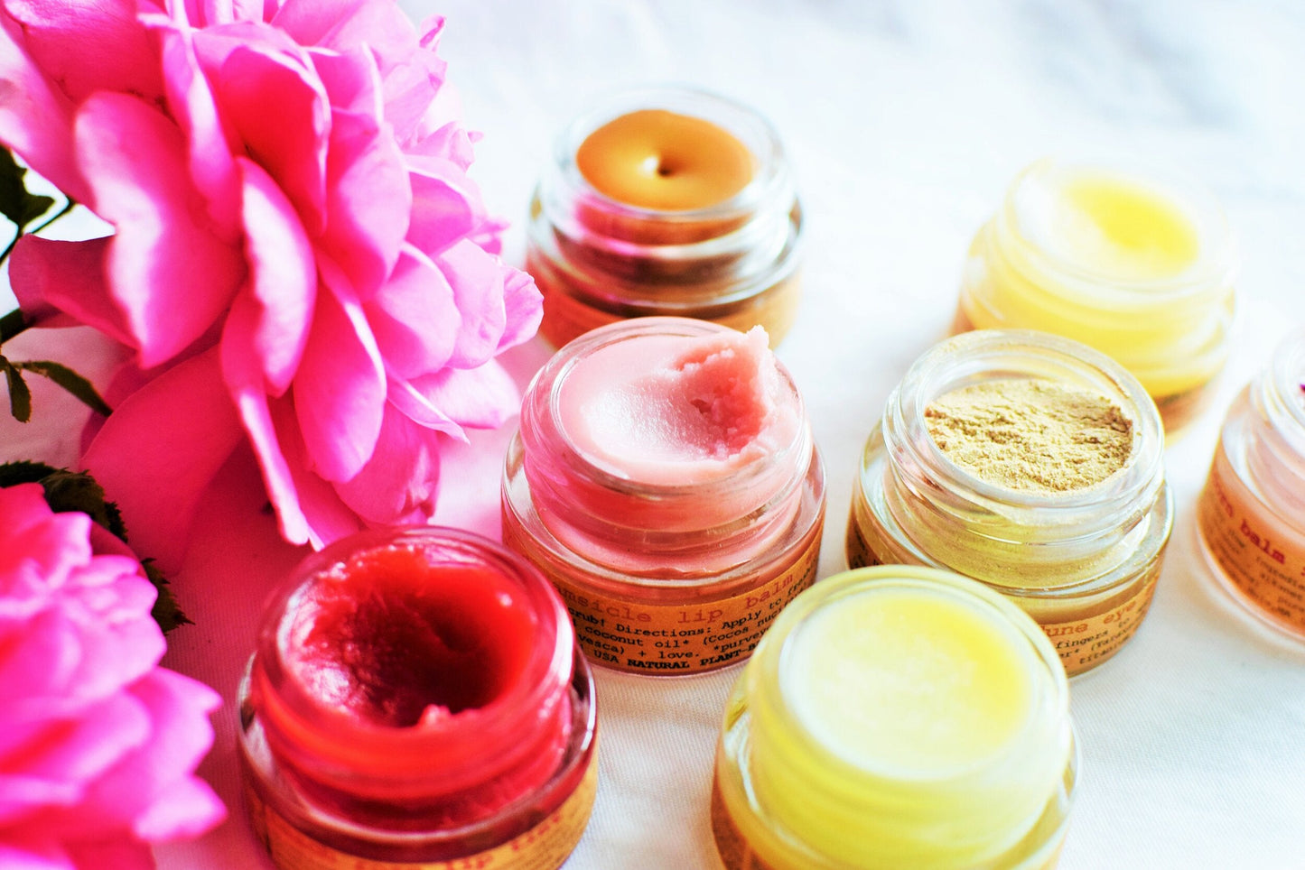 Baume exfoliant pour les lèvres Fraise Crèmesicle