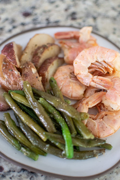 Ready to Bake: Garlic & Herb Shrimp Dinner Kit