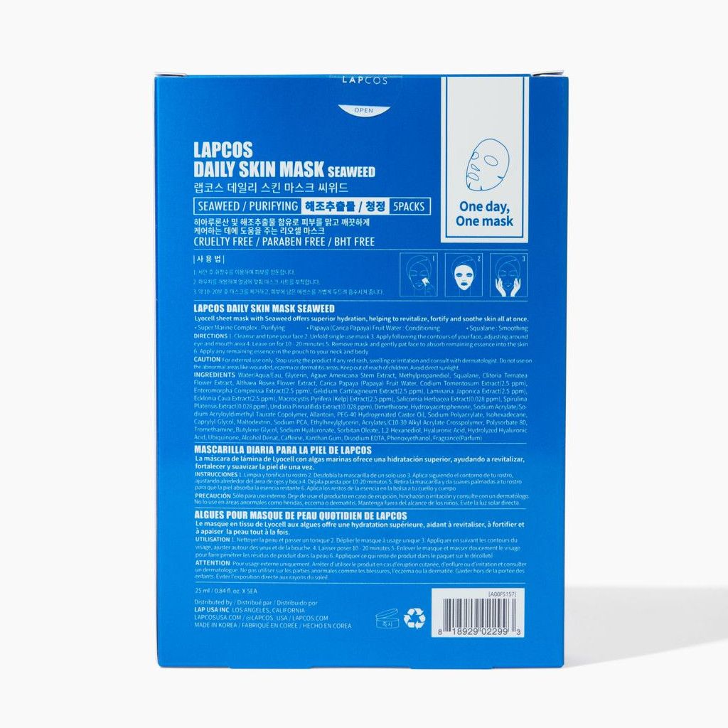 Daily Seaweed Facial Skin Mask