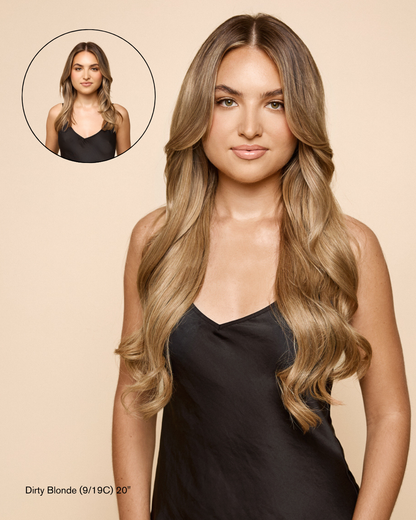 Dirty Blonde (9/19C) 20" Single Weft
