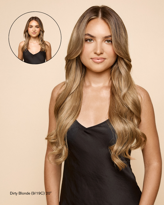 Dirty Blonde (9/19C) 20" Single Weft