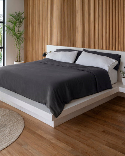 Stonewashed Linen Duvet Cover