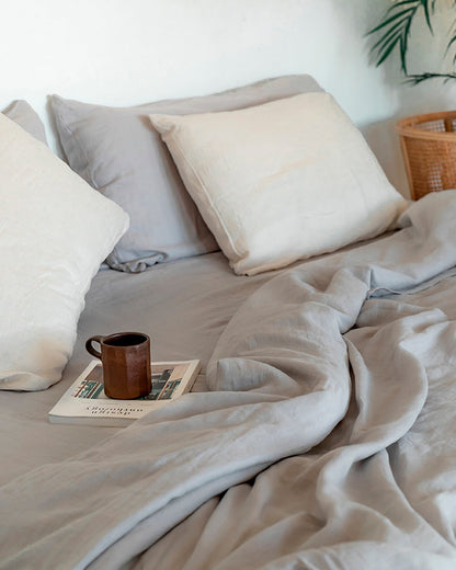 Stonewashed Linen Duvet Cover