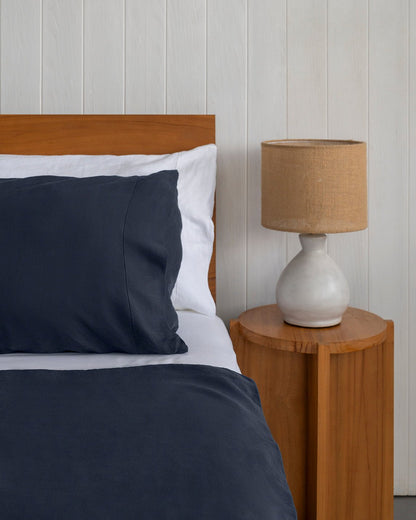 Stonewashed Linen Duvet Cover