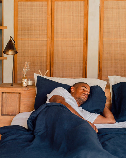 Stonewashed Linen Duvet Cover