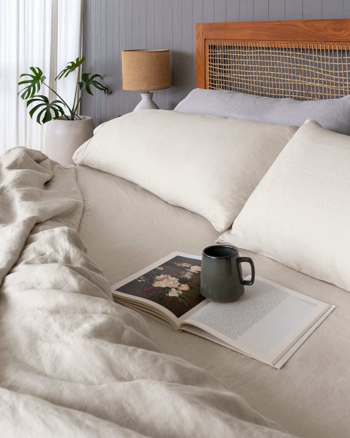 Stonewashed Linen Duvet Cover