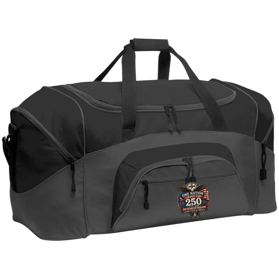 Sport Duffel One Nation Under God — 250 Years - Cross