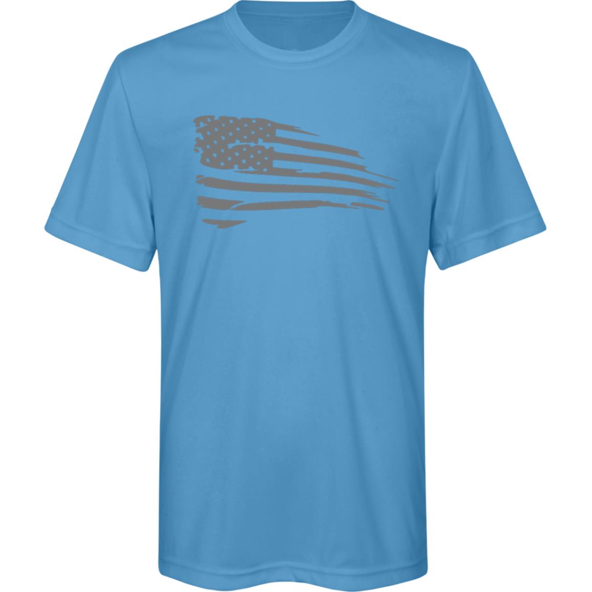 Distressed Flag Kids Zone Tee