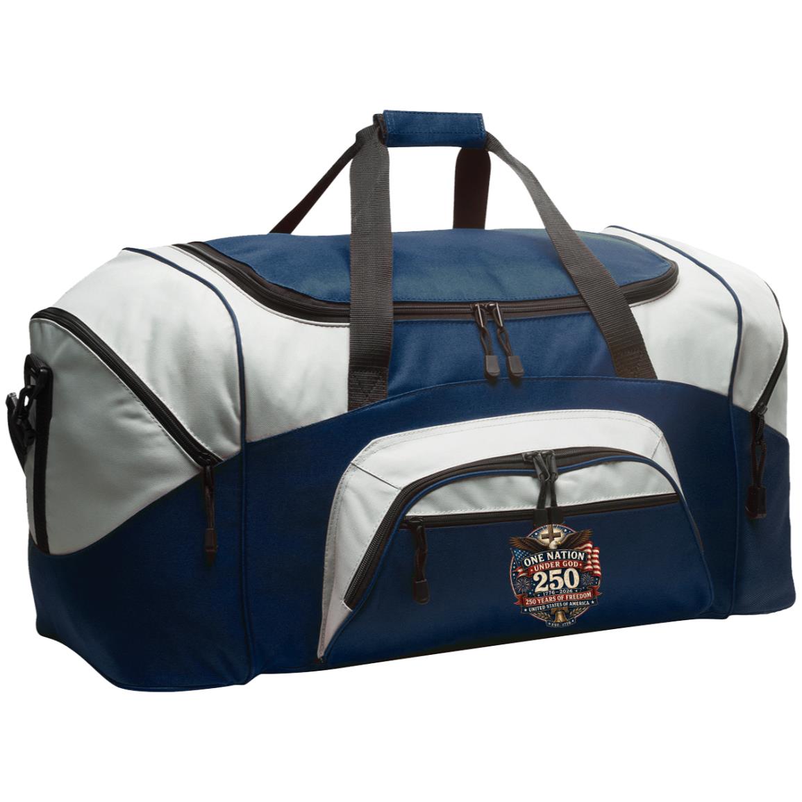 Sport Duffel One Nation Under God — 250 Years - Cross