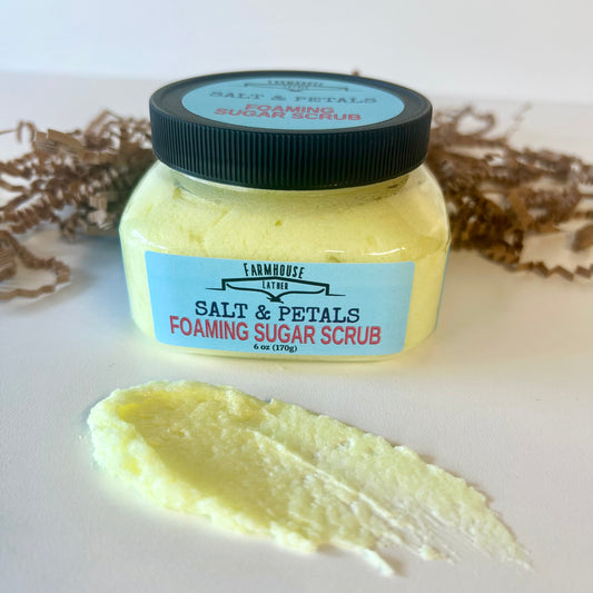 Sal y pétalos