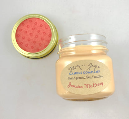 Jamaica Me Crazy Soy Candle – Tropical & Exotic Scent | Mam Jam’s