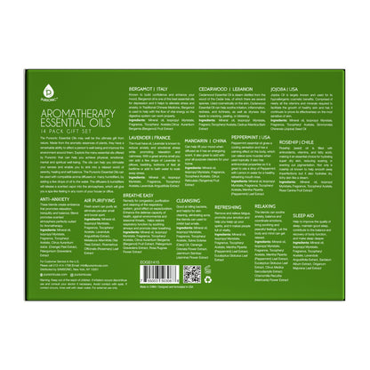 Aromatherapy Essential Oils 14-Pack Gift Set