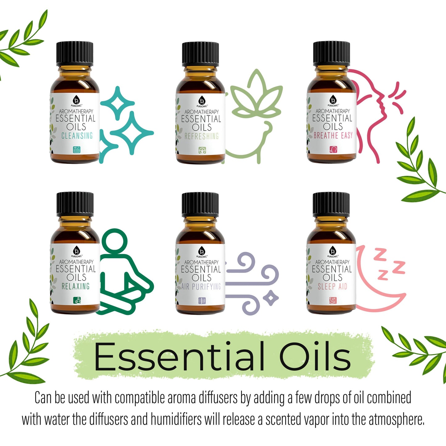 14 pack aromatherapy essential oil gift set