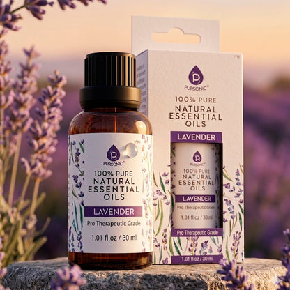 Aceites esenciales de lavanda 100% puros y naturales