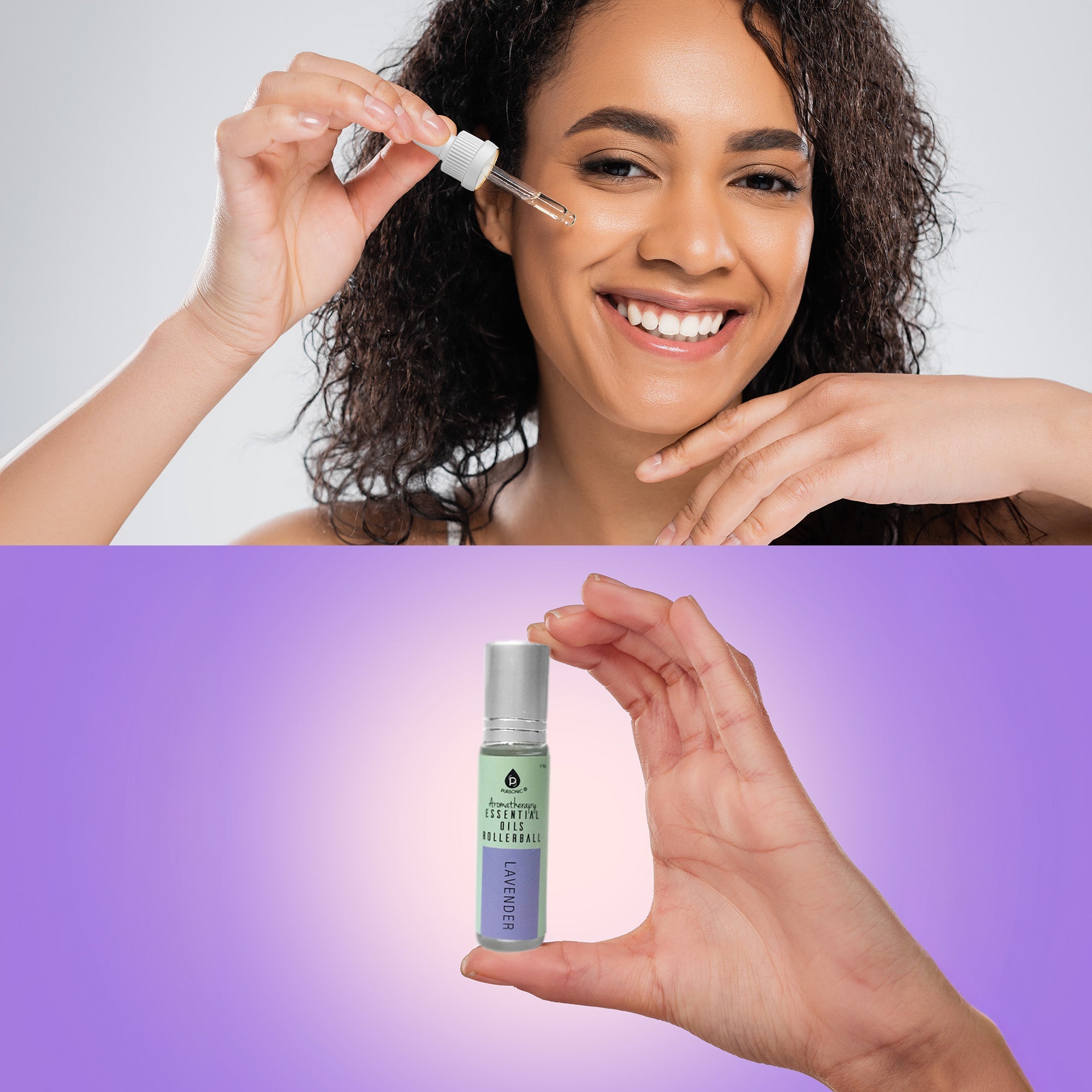 Pursonic Aromatherapy & Anti-Aging Serum Set