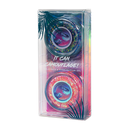 Jurassic World | It Can Camouflage! Holo Face & Body Glitter Gel
