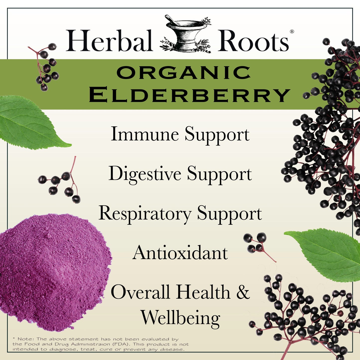 Organic Black Elderberry