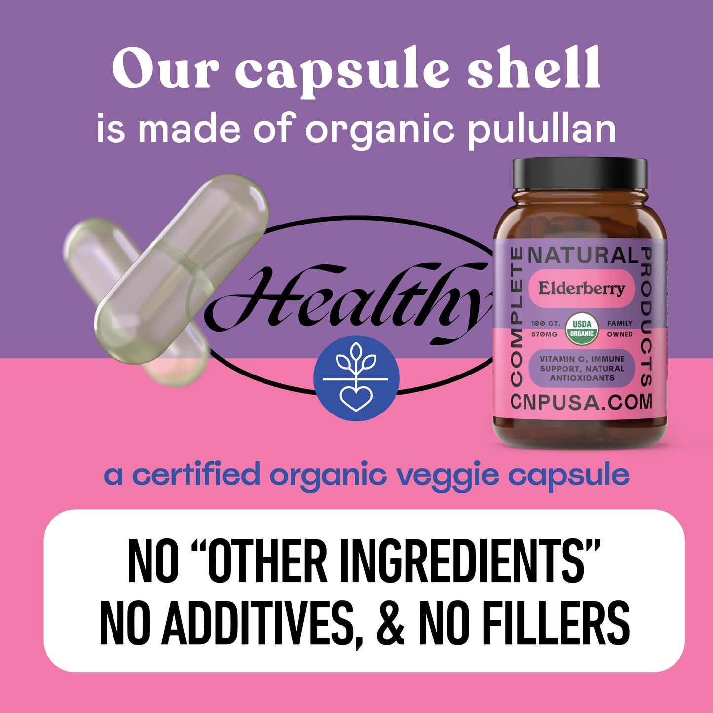 Organic Elderberry Capsules