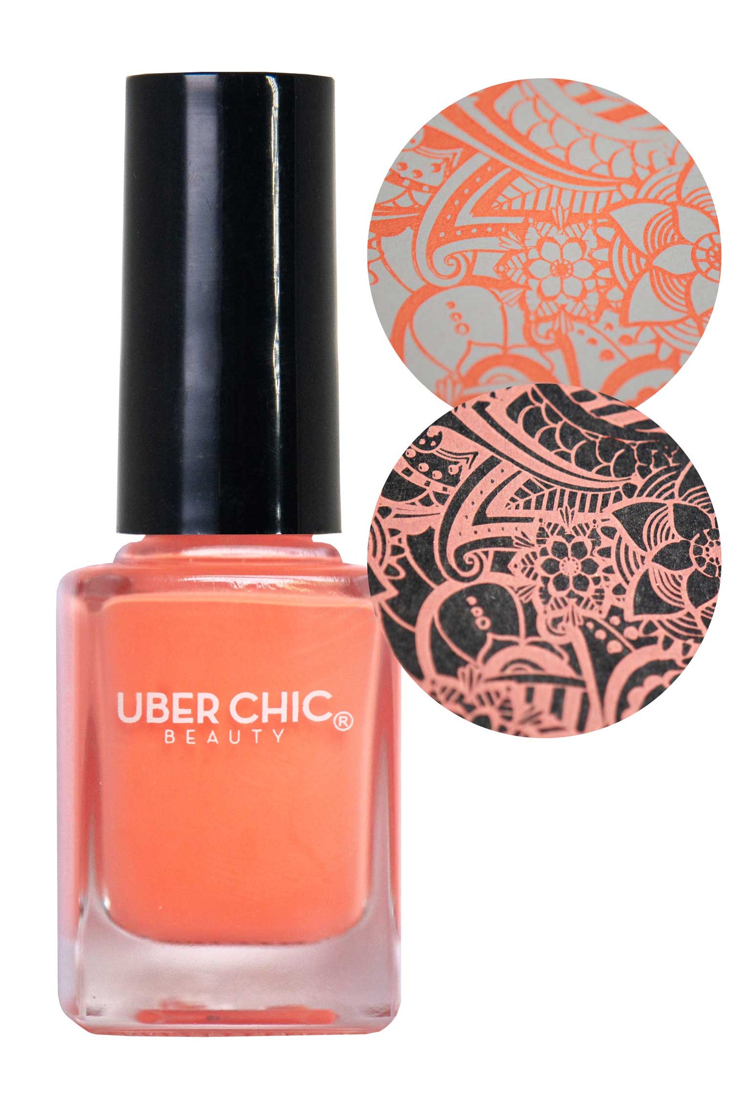 Electric Pumpkin - Stamping Polish