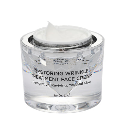 Restoring Wrinkle Treatment Face Cream – Vegan, Hypoallergenic, Gluten-Free Anti-Aging Formula
