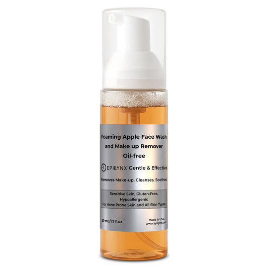 Gentle Foaming Facial Cleanser – Aloe, Apple & Ashwagandha for All Skin Types