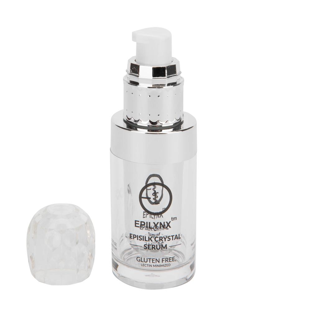 Vegan EpiSilk, Crystal Wrinkle Smoothing Face Serum - Intense Brightening and Firming Wrinkle Fix for Sensitive Skin