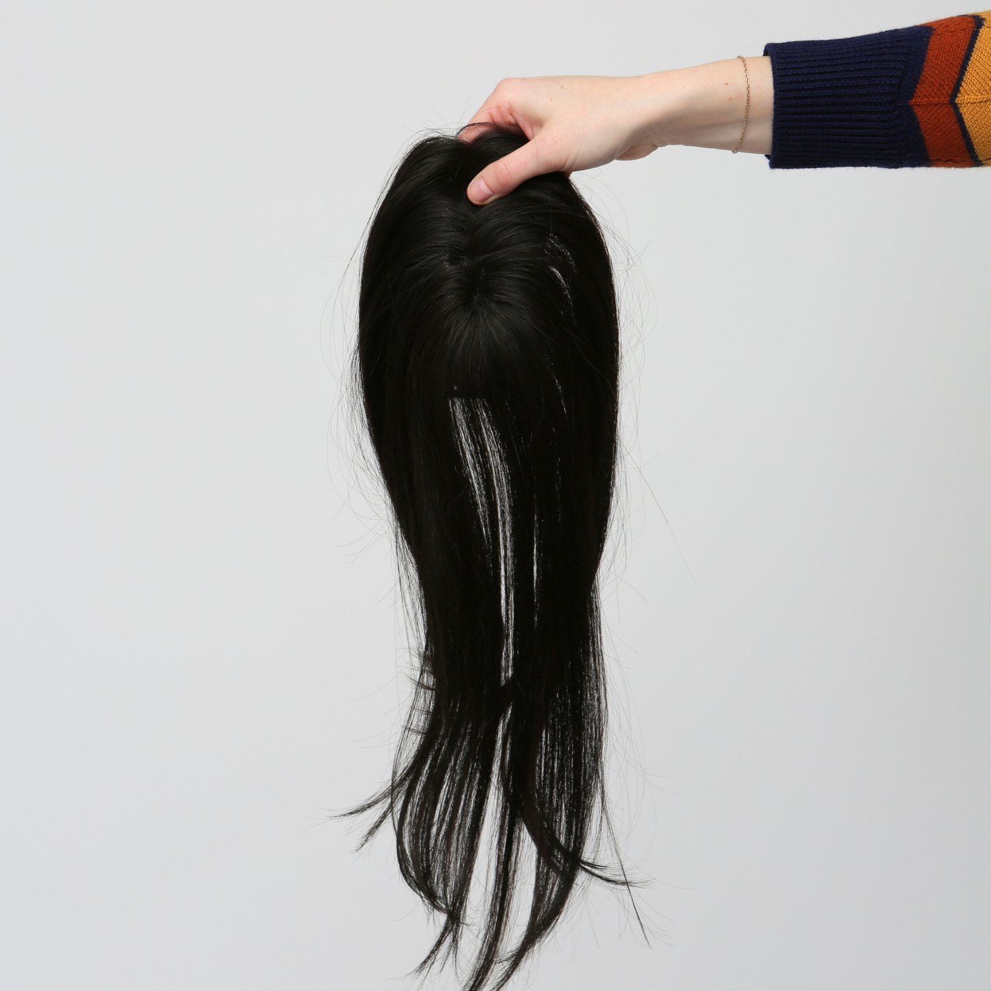 Clio 16 M Français | Topper Cheveux Humains Remy (Noué à la main)