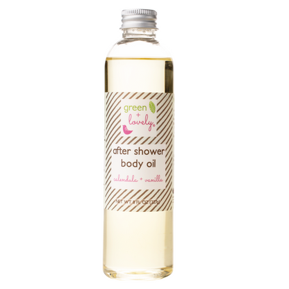 LAVENDER ROSE + CALENDULA VANILLA After Shower Body Oils - Dry Oil Moisturizer