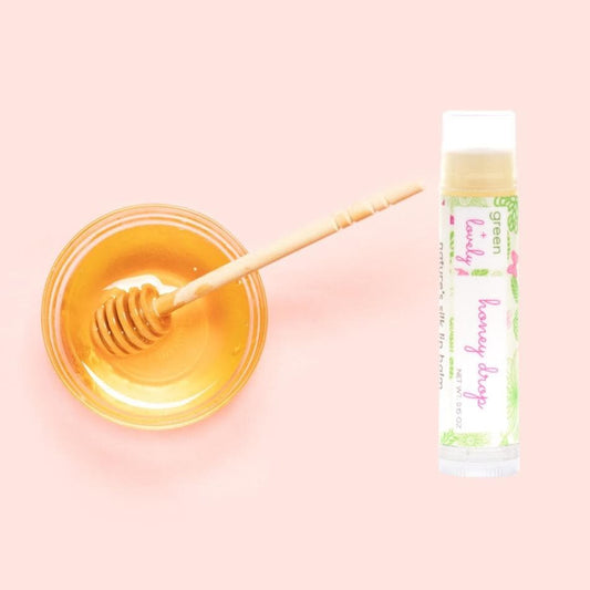 Honey Drop /// Summer Organic Lip Balm Butter for Intense Moisture - Beauty Gift
