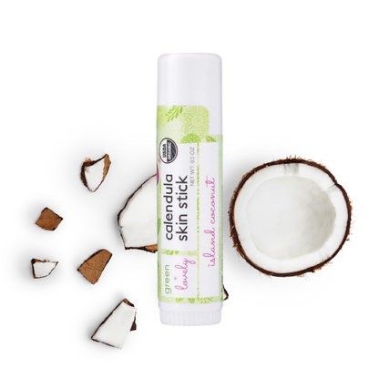 Island Coconut Skin Stick - Organic Moisture Stick - Travel Size