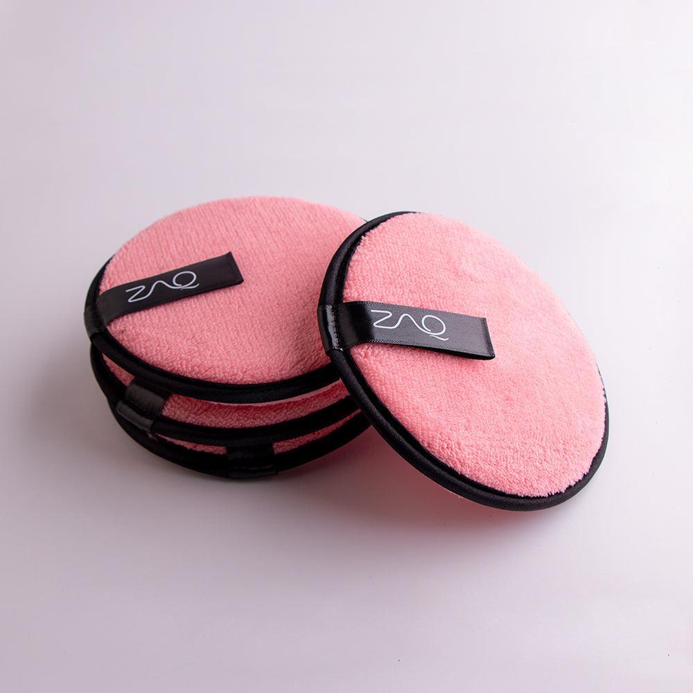 ZAQ Reusable Makeup Remover Pads 4pack with Spa facial Headband