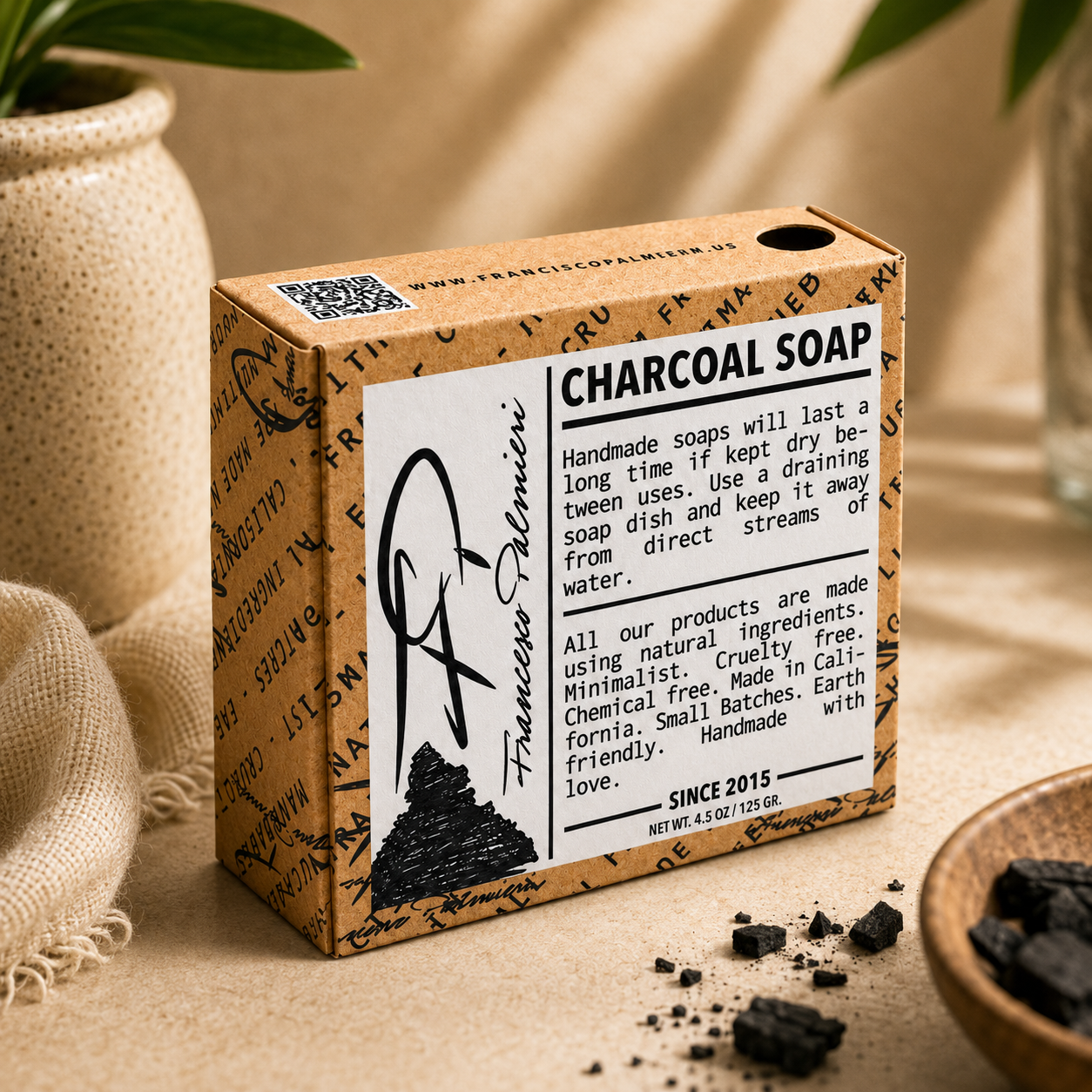 SOAP BAR - CHARCOAL