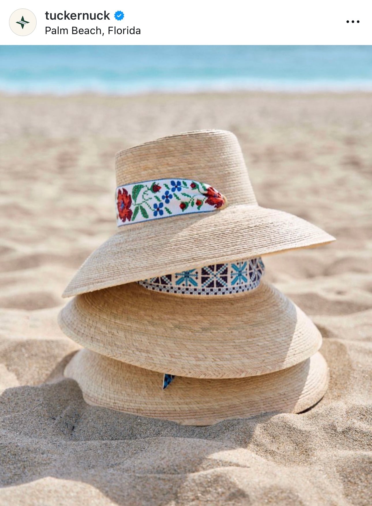 Wildflower Sun Hat - Long Brown Greek Key Ribbon with Rose Quartz Gemstone Toggle