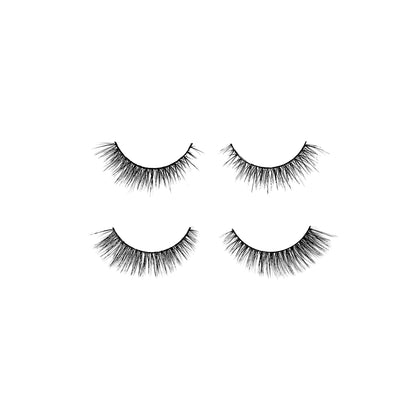 False Eyelashes with Adhesive