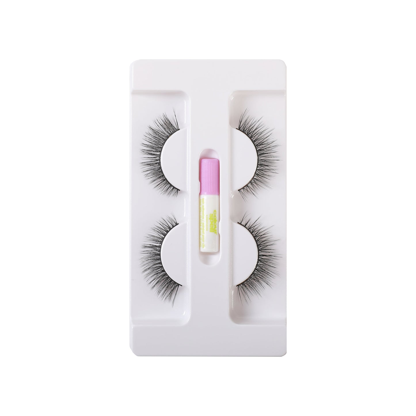 False Eyelashes with Adhesive