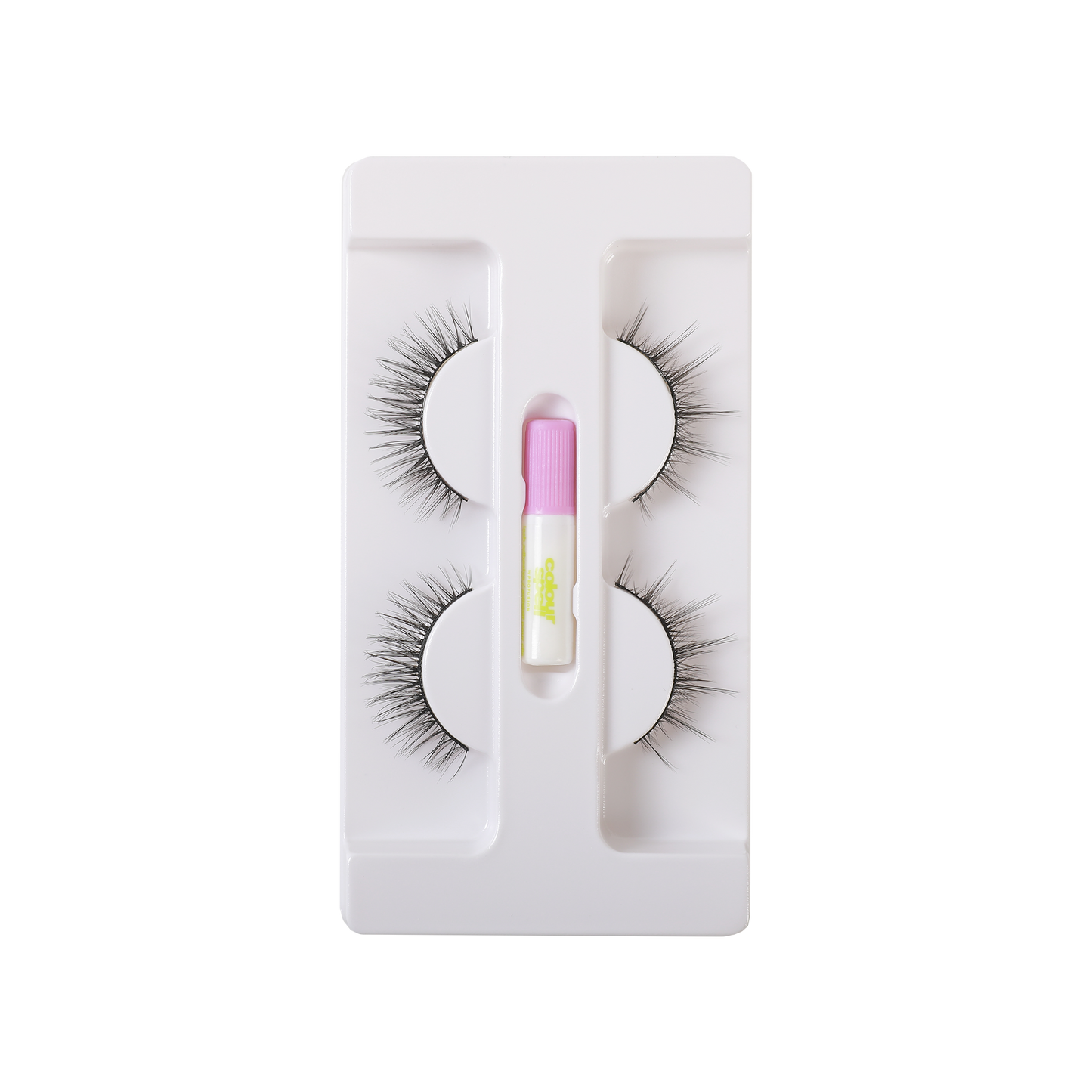 False Eyelashes with Adhesive