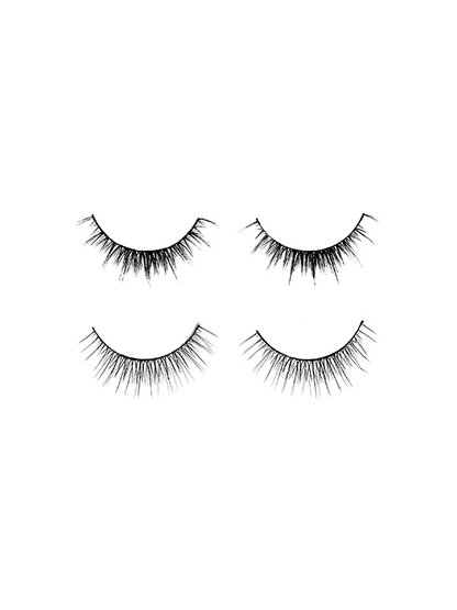 False Eyelashes with Adhesive