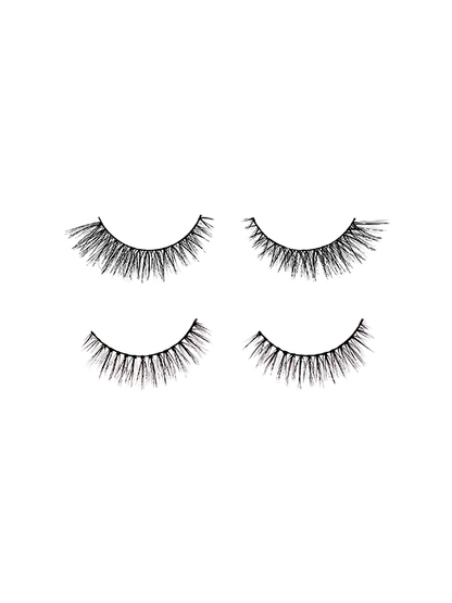 False Eyelashes with Adhesive