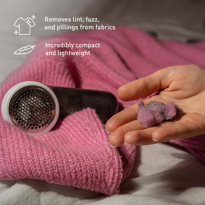 Fabric Shaver & Lint Remover with Cleaning Brush