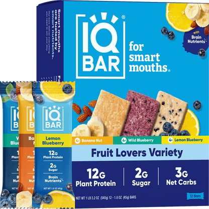 Fruit Lovers Variety (12 Bars)