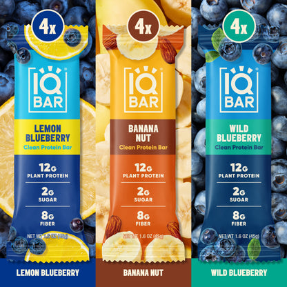 Variedad para amantes de la fruta (12 barras)