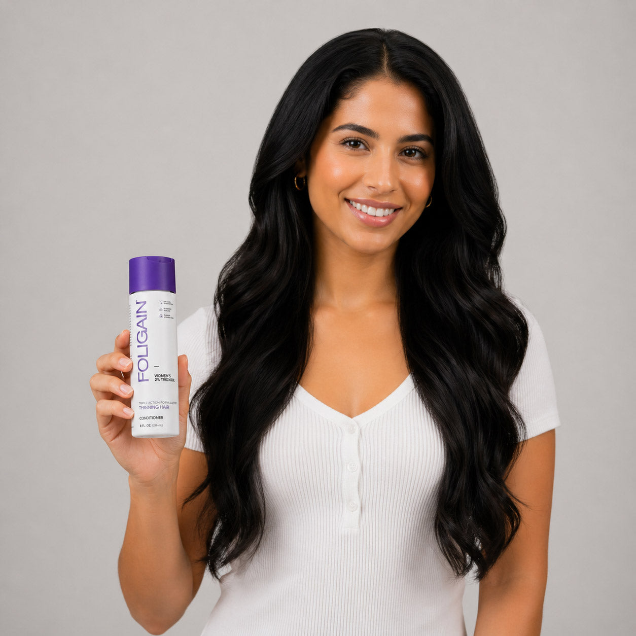 FOLIGAIN® Triple Action Conditioner For Thinning Hair For Women with 2% TRIOXIDIL®