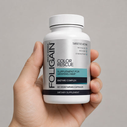 FOLIGAIN® Color Rescue Supplement For Graying Hair