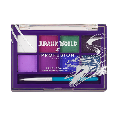 Jurassic World Land.Sea.Air Water Activated Liner Collection