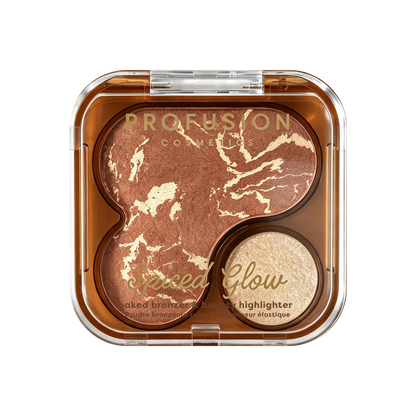 Spiced Glow Baked Bronzer & Bouncy Highlighter