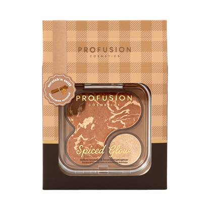 Spiced Glow Baked Bronzer & Bouncy Highlighter